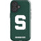 Michigan State University Spartans S iPhone 16 Plus Impact Case